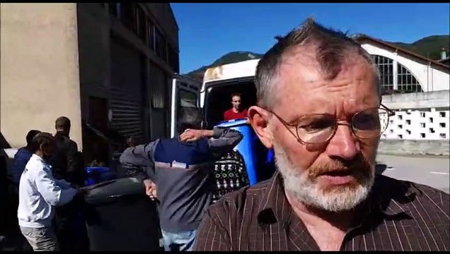 Salins-les-Bains: les ordures ménagères s'accumulent rue de la Liberté