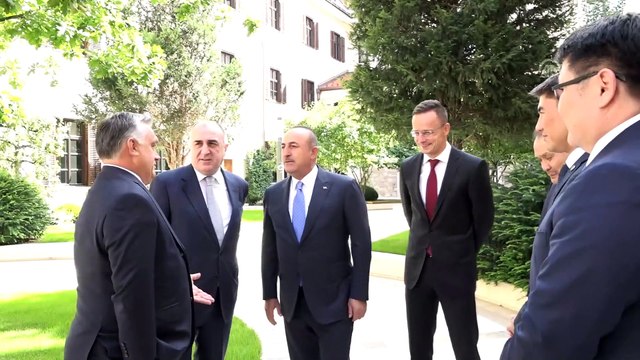 Macaristan Başbakanı Orban, Türk Konseyi üyesi dışişleri bakanlarıyla görüştü - BUDAPEŞTE