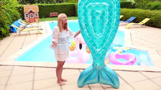 Mes Bouées Gonflables Girly Paillettes, Licorne, Guimauve, Sirène, Arc-en-ciel Sophie Fantasy