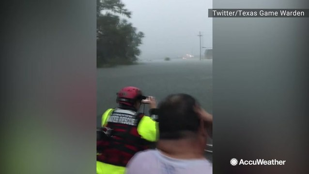 Search and rescues underway in midst of Imelda's flooding rain