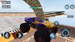 Monster Truck Mega Ramp Stunts Derby Crash Racing - 4x4 Truck Games - Android Gameplay Video #3