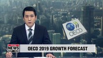 Growth forecast for Korean economy lowered by 0.3pp to 2.1% :OECD