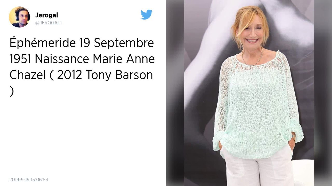 Que devient l’actrice Marie-Anne Chazel, actrice phare des Bronzés ?