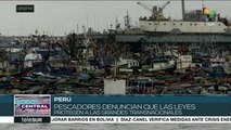 Peru: pescadores denuncian depredación por parte de transnacionales