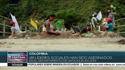 Colombia: CINEP presenta informe sobre violencia política en 2019