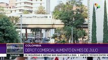 Déficit comercial de Colombia aumentó en julio de este año