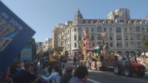 Desfile del Día de América en Asturias