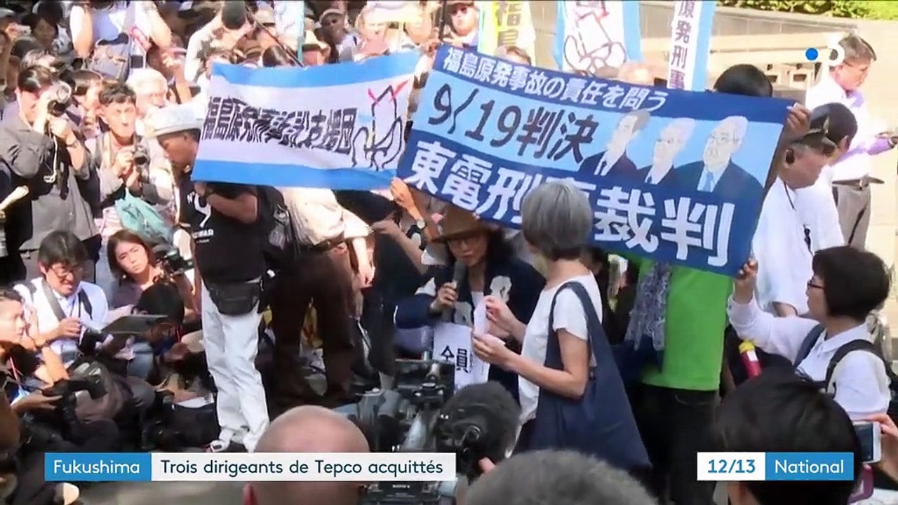 Fukushima : trois ex-dirigeants de Tepco, exploitant de la centrale, acquittés