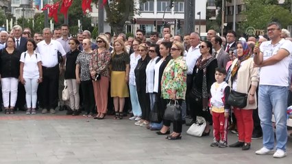 Atatürk'ün Ordu'ya gelişinin 95. yılı kutlandı