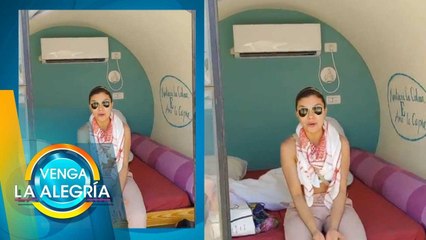 ¡INCREÍBLE! ¡Conoce este peculiar hotel donde se hospeda Tabata Jalil en Israel! | Venga La Alegría