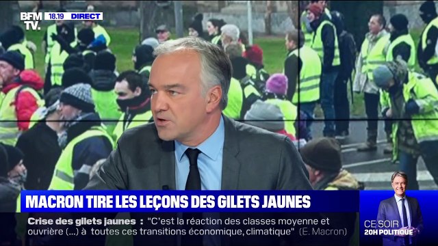 Emmanuel Macron tire les leçons des gilets jaunes