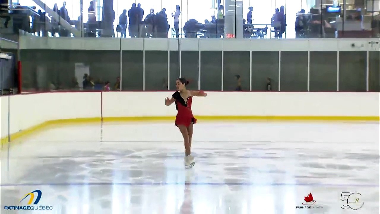 SGÉ 2019/CSS 2020 Pré-Novice Dames  gr.2, prog. court