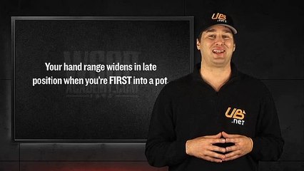 WSOP Academy - Lesson 05 - Late Position Hand Selection