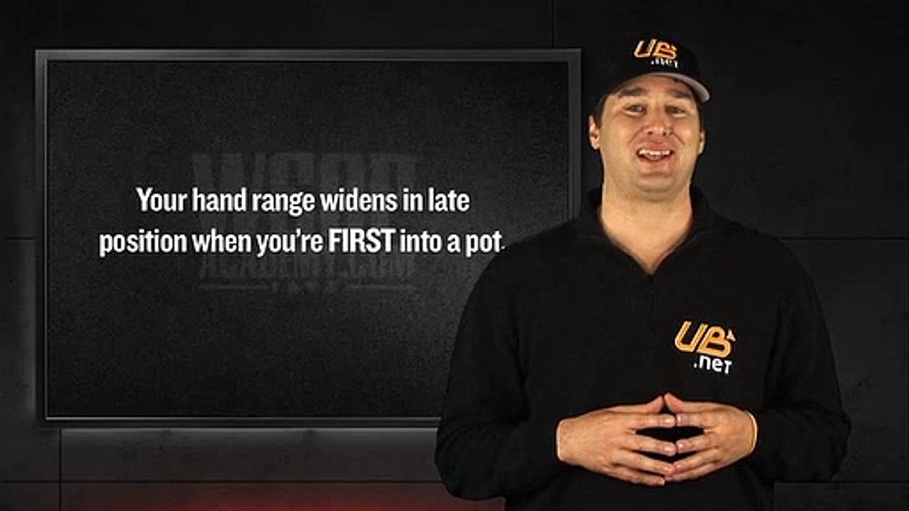 WSOP Academy - Lesson 05 - Late Position Hand Selection