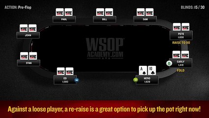 WSOP Academy - Lesson 06 - Playing from the Blinds