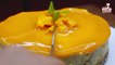 Egg-less Mango Mousse_|_No-bake Mango Mousse Cake | Mango Mousse Cake Recipe