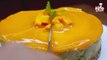 Egg-less Mango Mousse_|_No-bake Mango Mousse Cake | Mango Mousse Cake Recipe