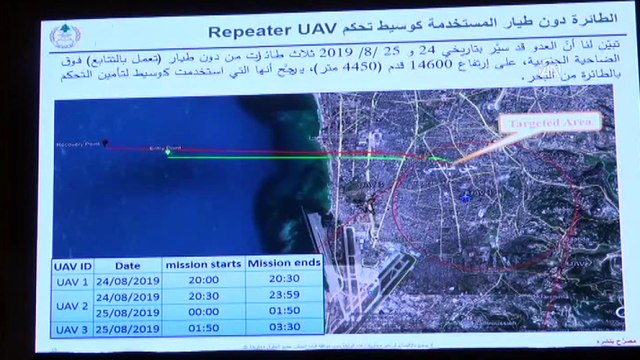 Lübnan Savunma Bakanı Saab, Beyrut'ta düşen İsrail İHA'larıyla ilgili konuştu (4) - BEYRUT