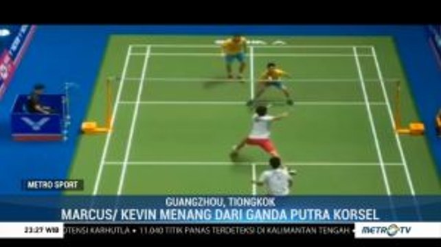 Marcus/Kevin Melaju ke Perempat Final Tiongkok Terbuka 2019