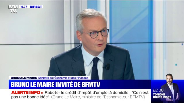 Il n'y a aucune raison que le prix de l'essence augmente à la pompe , affirme Bruno Le Maire, ministre de l'Économie