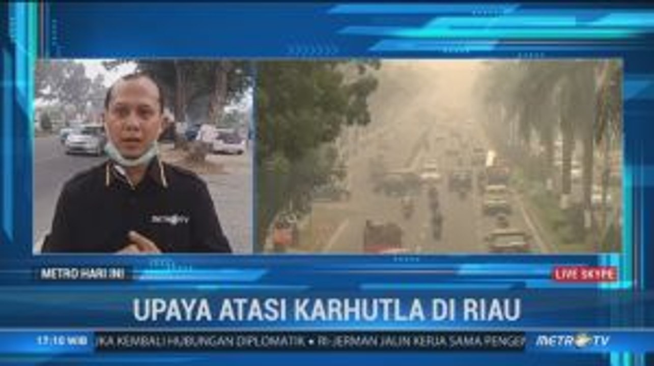 141 Titik Api Terdeteksi di Riau