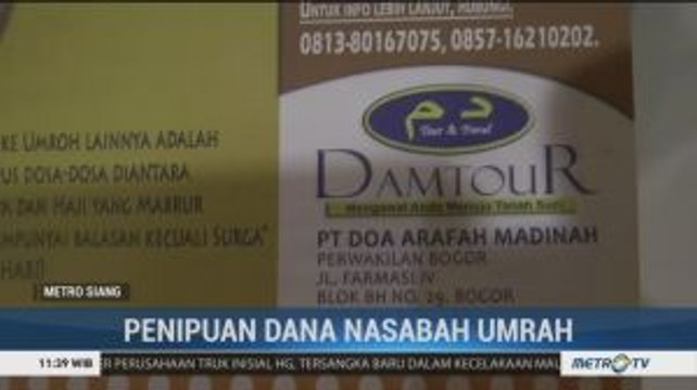 200 Nasabah Diduga Jadi Korban Penipuan Perjalanan Dana Umrah