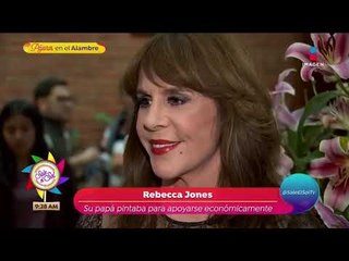 Rebecca Jones planea hacer un exhibición con las obras artísticas de su padre | Sale el Sol