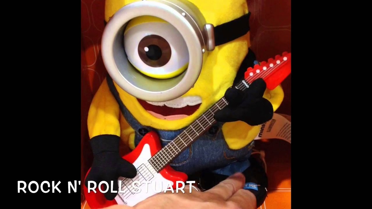Minions Toys - Tumblin' Stuart, Rock n' Roll Stuart, Sing n' Dance  Bob