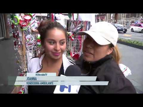 vendedores de parafernalia mexicana comercian con productos chinos