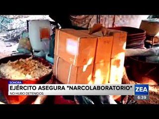 Ejército mexicano asegura "narcolaboratorio" entre Sonora y Arizona | Noticias con Francisco Zea