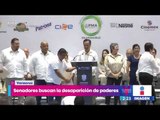 Senadores del PAN buscan la desaparición de poderes en Veracruz | Noticias con Yuriria Sierra