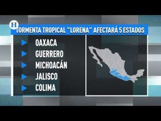 Solo una de las tres tormentas tropicales de la temporada afectará México