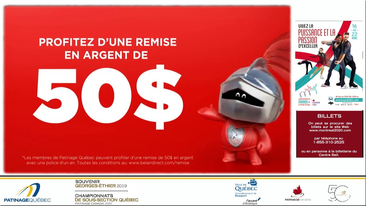 SGÉ 2019/CSS 2020, Pré-Novice Dames, gr.3, prog. court et Juvéniles Messieurs moins de 14 ans