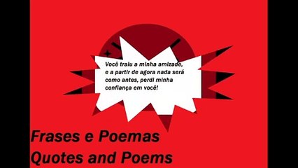 Você traiu minha amizade, nada será como antes, perdi a confiança! [Frases e Poemas]