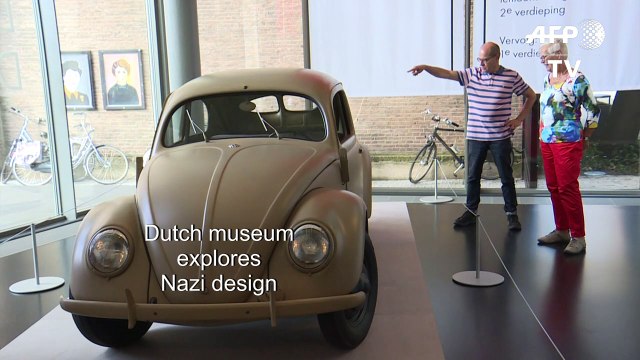 Curious visitors flock to Nazi design expo at Dutch Museum