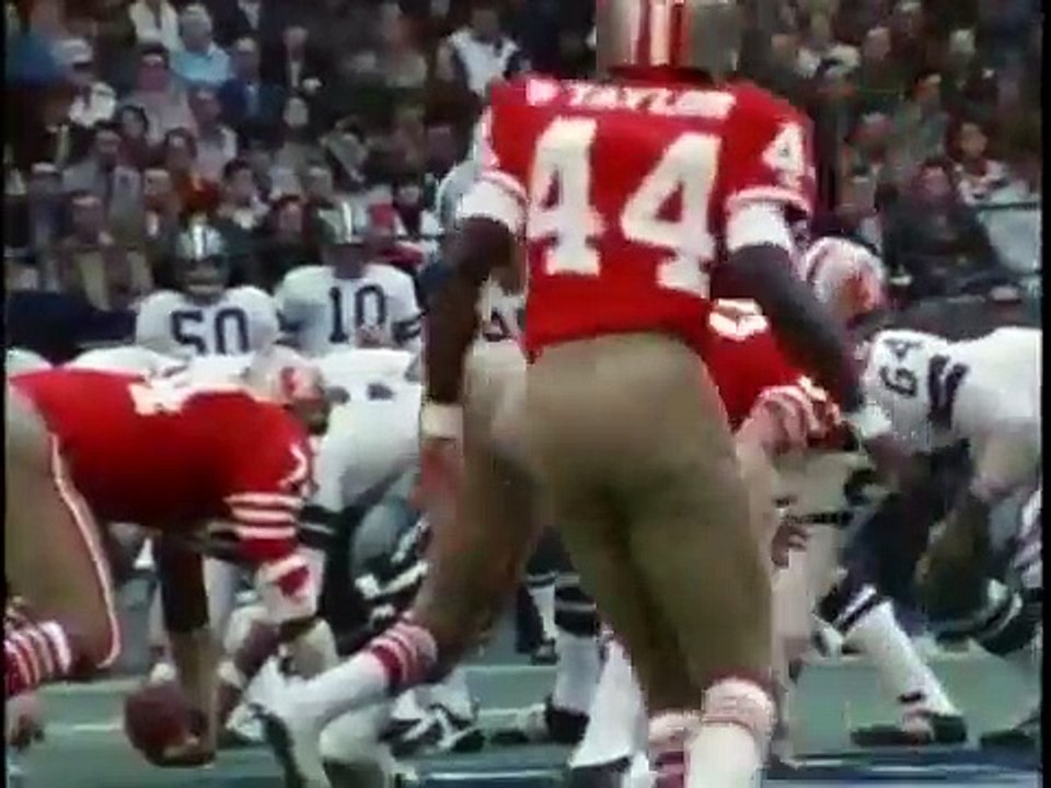 NFC Championship Game 1971 - Dallas Cowboys vs 49ers - Highlights