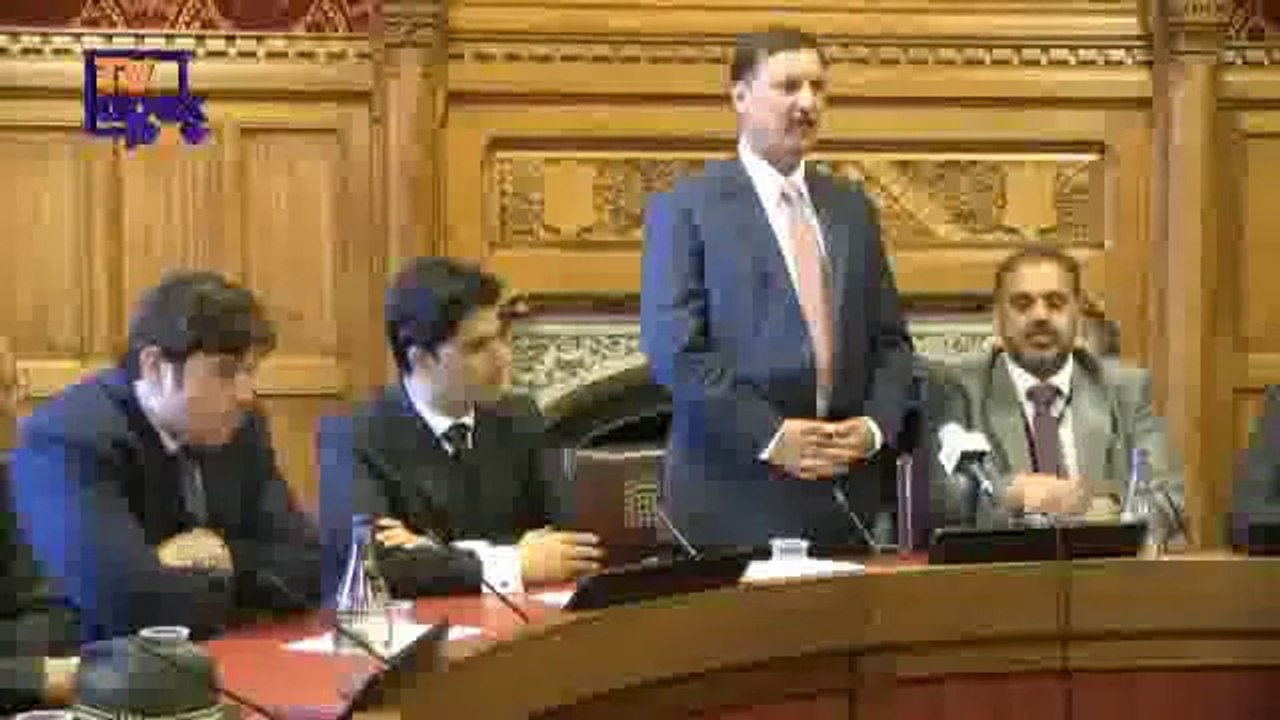 British House of Lords-Outstanding Services Award-Malik Habib Interior Minister Pakistan