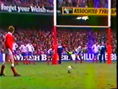 Rugby Union Five Nations 1986 - Wales v France - Highlights