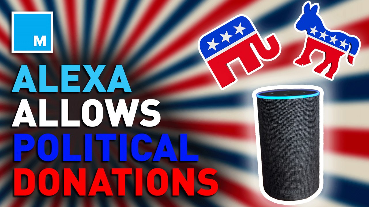 Amazon’s Alexa will allow users to donate to presidential candidates