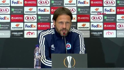 Spor slovan bratislava teknik direktörü martin sevela'nın açıklamaları