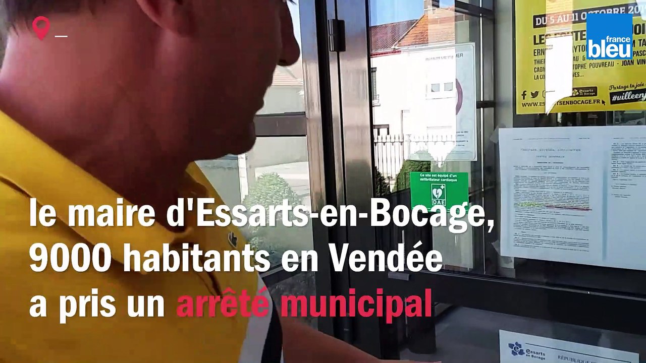 Le maire d'Essarts-en-Bocage prend un arrêté pour obliger ses citoyens à être en joie