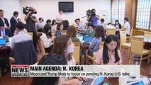 N. Korea tops agenda for Moon-Trump summit set for 23rd in New York