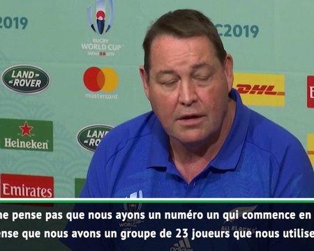 Nouvelle-Zélande - Hansen : Être capable de faire différentes choses avec différentes personnes