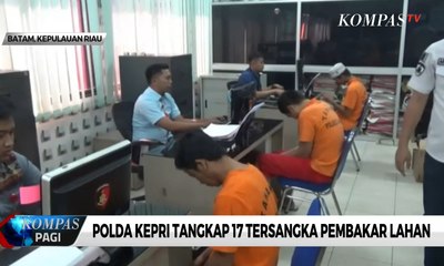 Polisi Tetapkan 17 Tersangka Kasus Pembakaran Hutan dan Lahan di Kepri