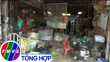 THVL | Vẫn chưa thể di dời những điểm thu mua phế liệu