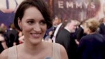 Phoebe Waller-Bridge Was Writing in Her Limo On Her Way to Red Carpet | Emmys 2019