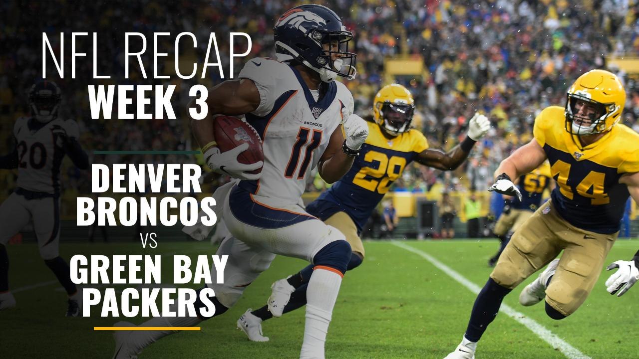 Week 3: Denver Broncos vs Green Bay Packers