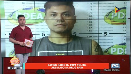 FIFIRAZZI: Dating radio DJ Papa Tolits, arestado sa drug raid