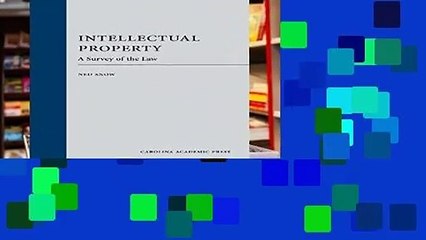 [FREE] Intellectual Property: A Survey of the Law