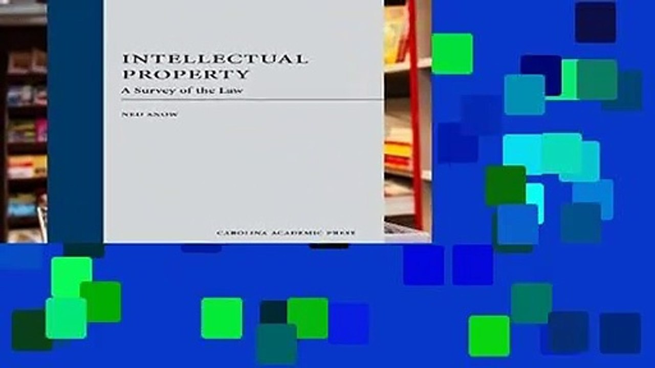 [FREE] Intellectual Property: A Survey of the Law